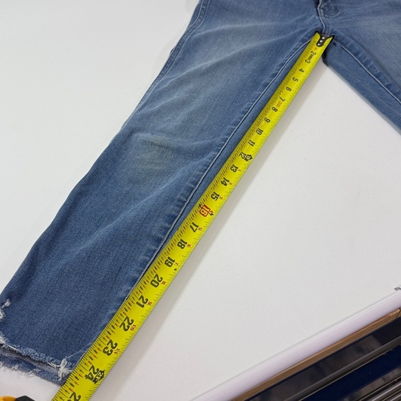 Madewell Light Blue Denim Jeans 10” High Rise Jeggings - Picture 10 of 14